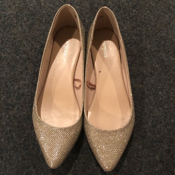 Express Shoes - Express sparkle flats - Size 7